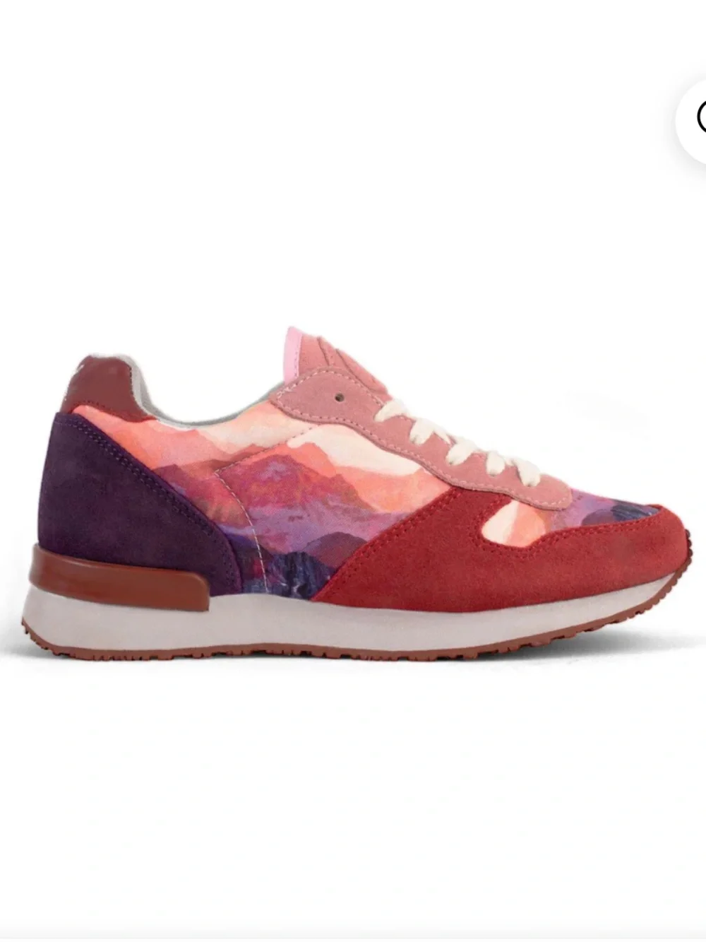 Inkkas The Andes Jogger Sneaker in Red | 8 NWT - Picture 2 of 12